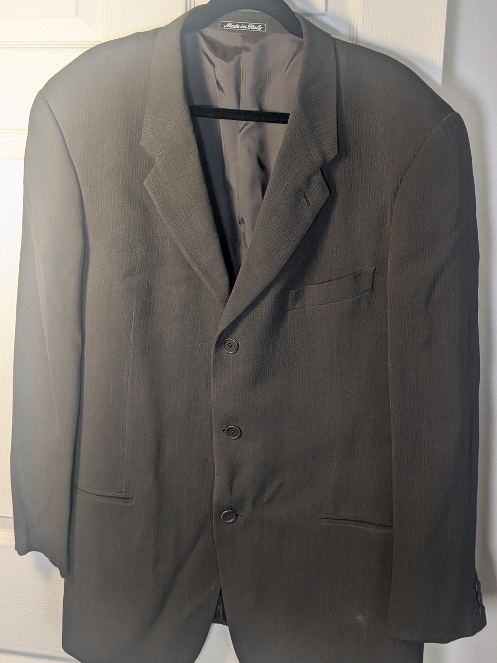 Vintage Giorgio Armani Le Collezioni men's blazer, Made in Italy labeled 46